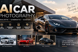 create stunning ai automotive photography for your car