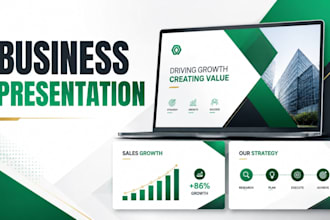 design a professional business powerpoint presentation