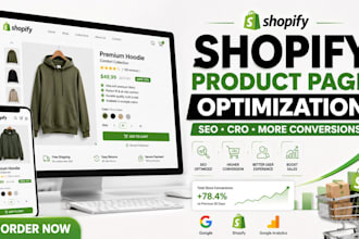 optimize your shopify product pages for SEO and conversions