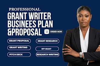 write a professional grant application grant, research and grant proposal
