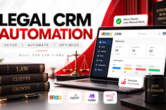 be your legal CRM expert, setup your legal CRM automations