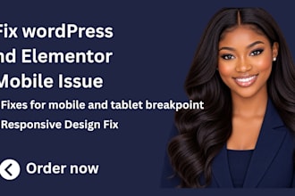 fix wordpress and elementor mobile responsiveness issues