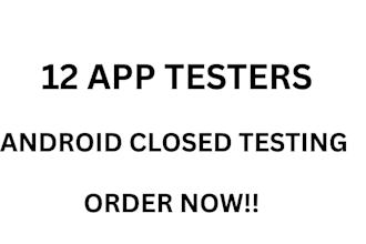 do 12 app testers for google play