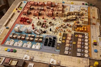 design custom board game components, cards, and box art