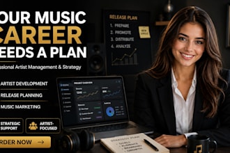 music manager, music distribution, music marketing and promote your music
