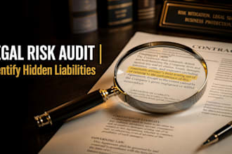 audit and identify legal risks in your commercial contracts