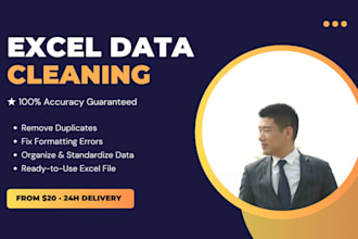remove duplicates and fix formatting errors in excel