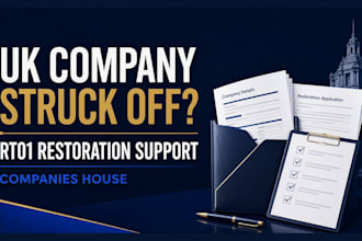 restore your UK ltd company after strike off with rt01 filing