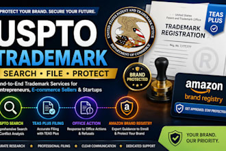 uspto trademark search teas filing office action response amazon brand registry