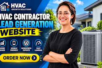build an hvac contractor lead generation wordpress website development