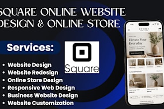 build square website design squarespace website square online booking square pos