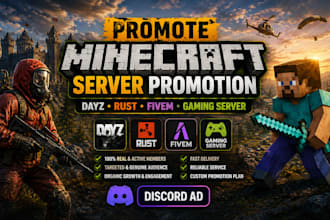 minecraft server promotion, minecraft server promotion active server advertise