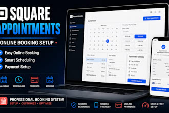 setup square appointments square online booking system for your business