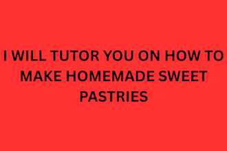 tutor you on to make homemade pastries