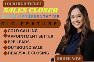 sales sales person appointment setting cold calling