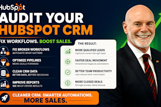 audit your hubspot crm and fix workflows to boost sales
