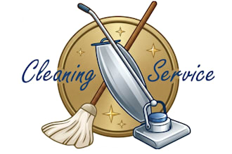 design a cleaning, maintenance, and housekeeping logo