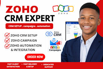setup zoho CRM and zoho one for your business