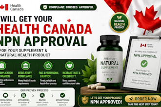 get health canada npn approval for your supplement and natural health product