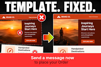 klaviyo fix klaviyo template outlook email fix, dark mode email template fix