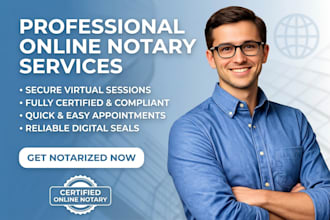 provide fast and secure online notary and remote notarization services