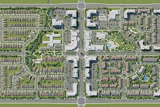 design land subdivision, real estate development, urban and site plans
