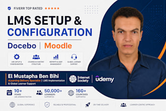 set up, configure, or optimize your docebo or moodle lms