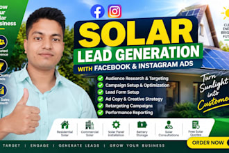 run facebook ads for solar lead generation
