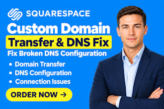 transfer your custom domain and fix your broken squarespace dns configuration