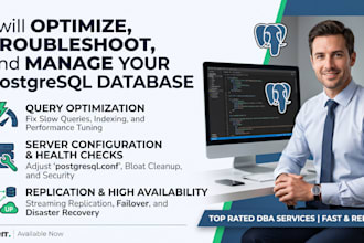 optimize, troubleshoot, and manage your postgresql database
