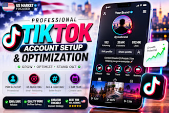 set up and optimize your tiktok profile for the US market