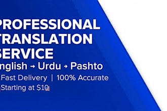 do fast and accurate english to urdu translation