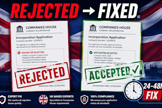 fix your rejected UK confirmation statement fast