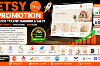 do etsy shop promotion, etsy SEO and etsy traffic boost