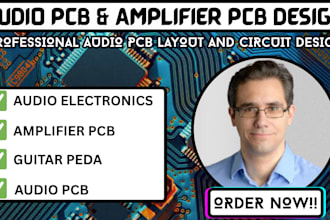 design audio pcb, amplifier pcb, pcb layout and audio electronics