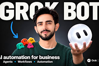 build xai grok bot ai agents and business automations