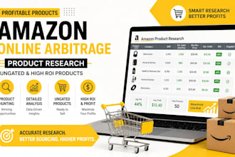 do amazon online arbitrage product research ungated amazon product research