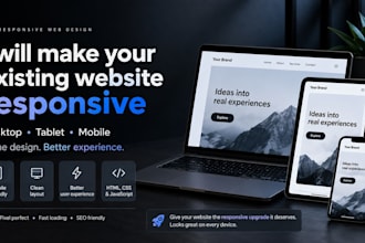 make your website responsive