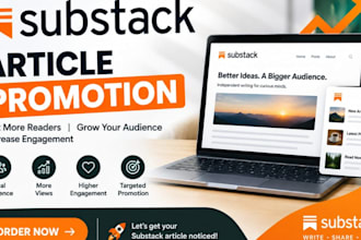 promote substack articles to grow readers and engagement