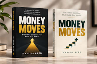 design a premium nonfiction book cover for KDP ebook and paperback