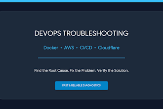 troubleshoot and fix docker, AWS, cicd and deployment issues