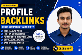 build quality profile backlinks for SEO