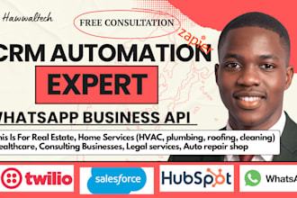 omnichannel marketing automation hubspot salesforce whatsapp twilio maichimp