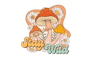 create custom traditional mushroom logo designs