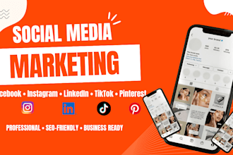 social media handler, social media manager, social media account create, setup