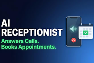 build an ai receptionist that books appointments