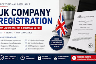 do UK company registration, UK ltd formation and business setup