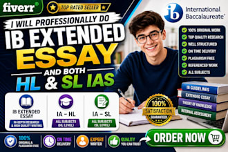 do ib extended essays, ia, hl, sl and ee