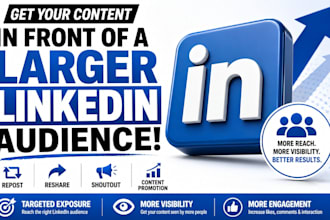 repost shoutout, promote your link to 900m active usa uk linkedin audience