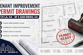 design tenant improvement permit drawings for la ca sf and san diego ca
